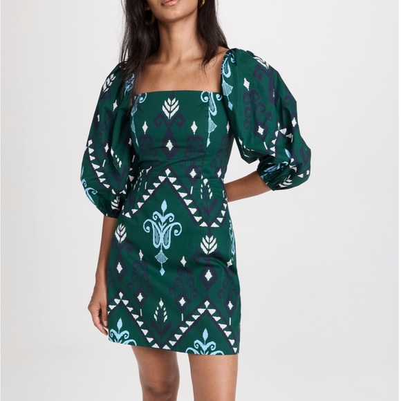 Cara Cara Dresses & Skirts - Cara Cara Montauk Dress Jackson Emerald Size Large NWT